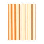 Лента для дизайна 3D нить "Полосочки" Оранжевый Неон Tartiso