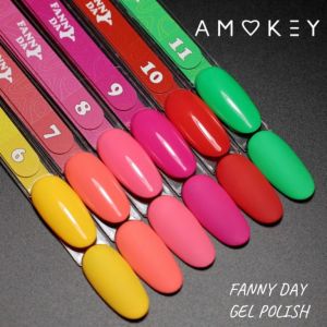 Гель-лак Fanny Day №08, AMOKEY, 8 мл - NOGTISHOP