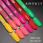 Гель-лак Fanny Day №10, AMOKEY, 8 мл