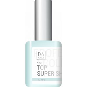 Top SUPER SHINE топ для светлых оттенков, IVA Nails, 15 мл - NOGTISHOP