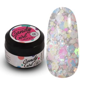 Гель-лак Candy Girl 01 Lacome 5 г - NOGTISHOP