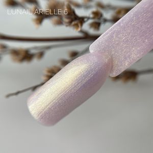 Гель-лак Lunail "Arielle 06" жемчуг с перламутром, 10 мл - NOGTISHOP