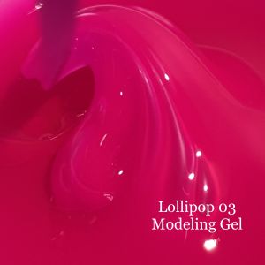 Моделирующий гель однофазный Lollipop 03 - 15гр - NOGTISHOP