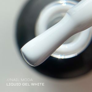 LIQUID GEL NAIL MODA White, 15 мл - NOGTISHOP