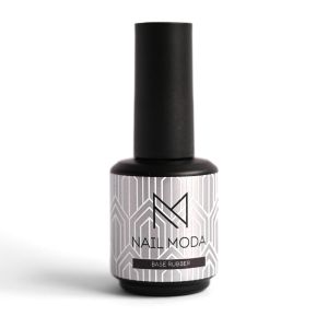 Низкокислотная каучуковая база NAIL MODA Rubber, 15 мл - NOGTISHOP