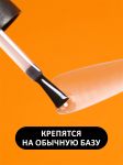 Гелевые типсы "Балерина" матовые, (12 размеров - 120 шт) 