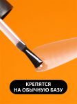 Гелевые типсы "Балерина" матовые, (13 размеров - 130 шт) 