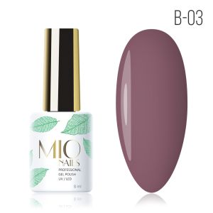 Гель-лак MIO Nails B-03. Томный взгляд, 8 мл. - NOGTISHOP