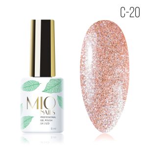 Гель-лак MIO Nails C-20. Персиковый нектар, 8 мл. - NOGTISHOP