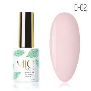 Гель-лак MIO Nails D-02. Нежный сатин, 8 мл. - NOGTISHOP