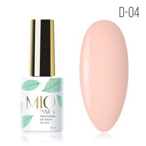 Гель-лак MIO Nails D-04. Розовый атлас, 8 мл. - NOGTISHOP