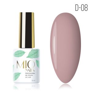 Гель-лак MIO Nails D-08. Какао с молоком, 8 мл. - NOGTISHOP