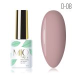 Гель-лак MIO Nails D-08. Какао с молоком, 8 мл.