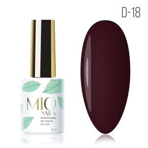 Гель-лак MIO Nails D-18. Махагон, 8 мл. - NOGTISHOP