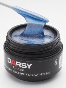 Гель моделирующий жесткий CAT-effect №06, DARSY, баночка, 15 мл - NOGTISHOP