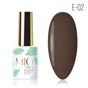 Гель-лак MIO Nails E-02. Молочный шоколад, 8 мл. - NOGTISHOP