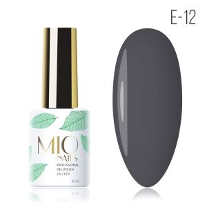 Гель-лак MIO Nails E-12. Серый агат, 8 мл. - NOGTISHOP