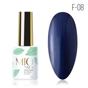 Гель-лак MIO Nails F-08. Темный джинс, 8 мл. - NOGTISHOP