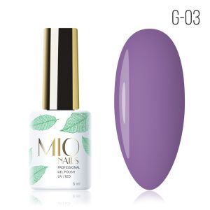 Гель-лак MIO Nails G-03. Лаванда, 8 мл. - NOGTISHOP