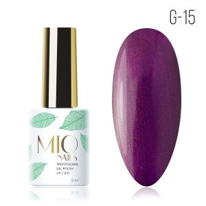 Гель-лак MIO Nails G-15. Сапфир, 8 мл. - NOGTISHOP