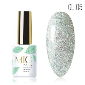 Гель-лак MIO Nails GL-05. Праздничное конфетти, 8 мл. - NOGTISHOP