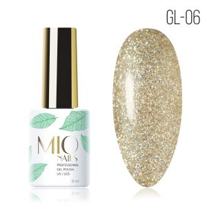 Гель-лак MIO Nails GL-06. Осколки радуги, 8 мл. - NOGTISHOP