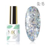 Гель-лак MIO Nails GL-15. Феерия блеска, 8 мл.