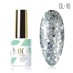 Гель-лак MIO Nails GL-16. Горный хрусталь, 8 мл. - NOGTISHOP