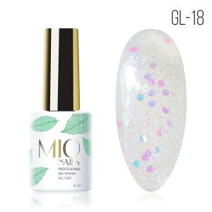 Гель-лак MIO Nails GL-18. Нежные блики, 8 мл. - NOGTISHOP