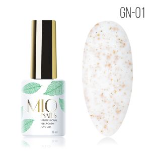 Гель-лак MIO Nails GN-01. Golden Nude № 01, 8 мл. - NOGTISHOP