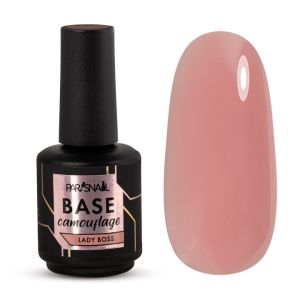 База камуфлирующая Lady Boss бежево-розовая ParisNail 15 мл - NOGTISHOP