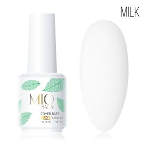 Камуфлирующая база MIO Nails LUXE Молочная, 15 мл. - NOGTISHOP