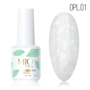 База MIO Nails COLOR «Opal» # 01, 15 мл. - NOGTISHOP