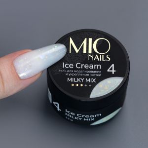 Гель MIO Nails ICE CREAM GEL - MILKY MIX # 04, 13 гр. - NOGTISHOP