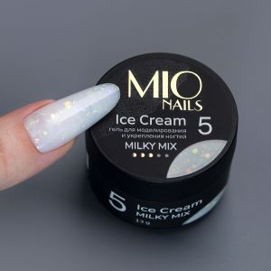 Гель MIO Nails ICE CREAM GEL - MILKY MIX # 05, 13 гр. - NOGTISHOP