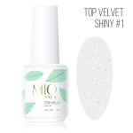 ТОП матовый MIO Nails Velvet Shiny # 01, 15 мл.