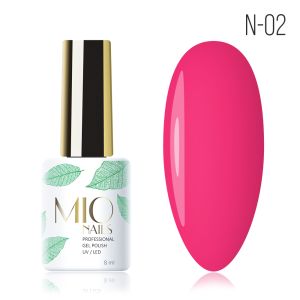 Гель-лак MIO Nails N-02. Neon № 02, 8 мл. - NOGTISHOP