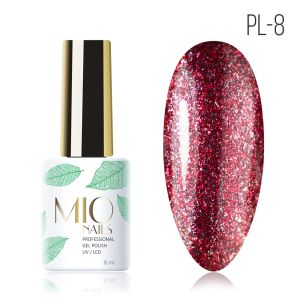 Гель-лак MIO Nails PL-08. Platinum № 08, 8 мл. - NOGTISHOP