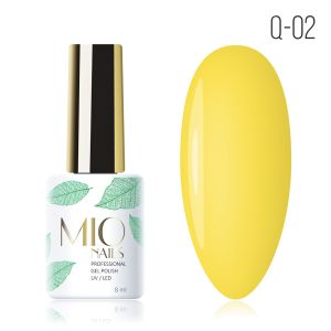 Гель-лак MIO Nails Q-02. Летнее солнце, 8 мл. - NOGTISHOP