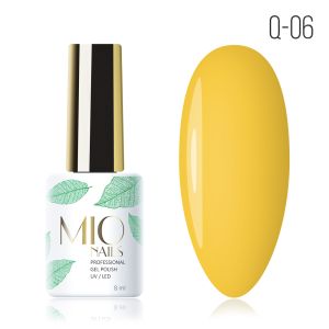 Гель-лак MIO Nails Q-06. Сочный лимон, 8 мл. - NOGTISHOP