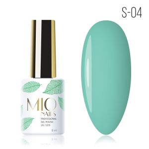 Гель-лак MIO Nails S-04. Индийская бирюза, 8 мл. - NOGTISHOP