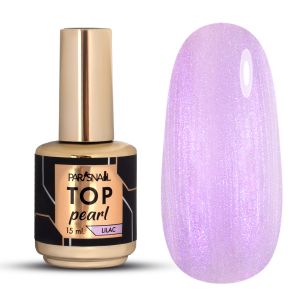 Топ глянцевый жемчужный Pearl Lilac ParisNail 15 мл - NOGTISHOP