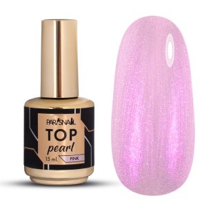 Топ глянцевый жемчужный Pearl Pink ParisNail 15 мл - NOGTISHOP