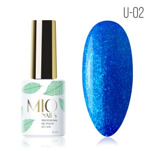 Гель-лак MIO Nails U-02. Зимний сад, 8 мл. - NOGTISHOP