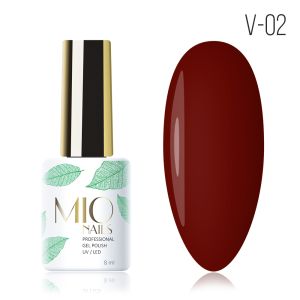 Гель-лак MIO Nails V-02. Спелая черешня, 8 мл. - NOGTISHOP