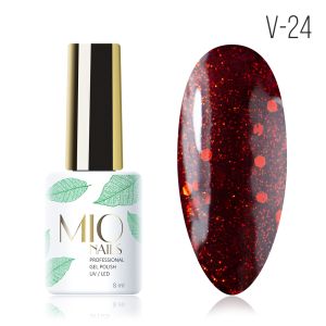 Гель-лак MIO Nails V-24. Огненные чары, 8 мл. - NOGTISHOP