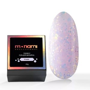 Гель Monami Twinkle Violet 15 г - NOGTISHOP