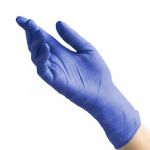 Перчатки нитриловые Сиренево-голубые, размер "XS", 1 пара