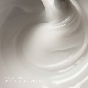 Моделирующий гель BUILDER GEL White NAIL MODA, 30 г - NOGTISHOP