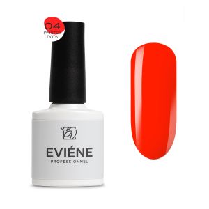 Гель-лак EVIENE Painted Dots №04 неоновый оранжевый 8 мл.  - NOGTISHOP